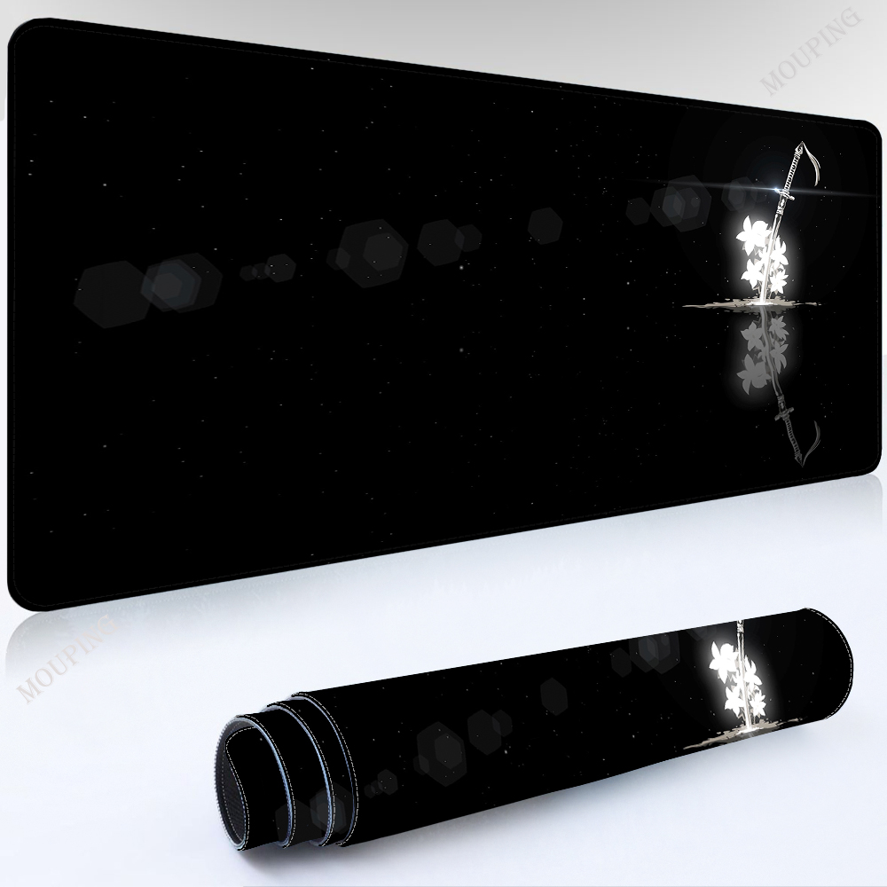 Laptop Accessories For Protection - Black Mausepad Art Table Mouse Gamer