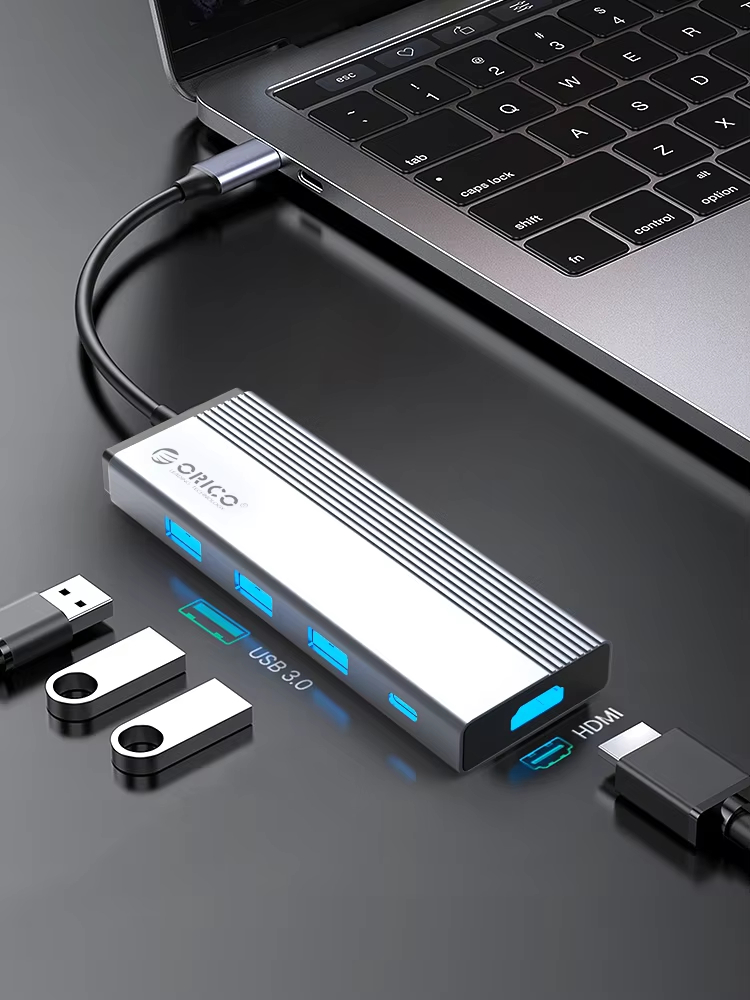 ORICO 5 in 1 USB C Hub Multipo - Laptop Accessories Hub recension och pris
