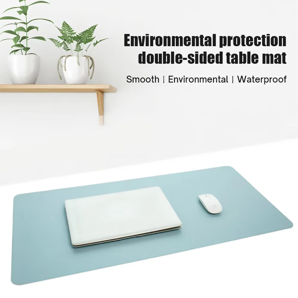 Desk Mat Waterproof PU Leather - Laptop Accessories For Protection recension och pris