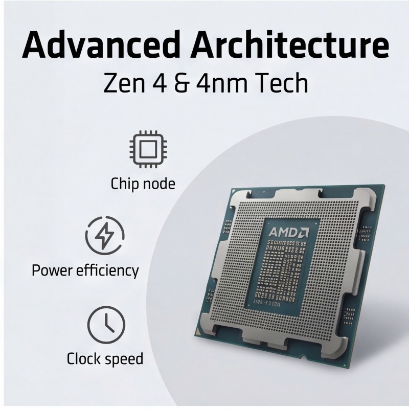 AMD Ryzen 5 8400F R5 8400F 6 C - Amd Cpu Ryzen 5 recension och pris