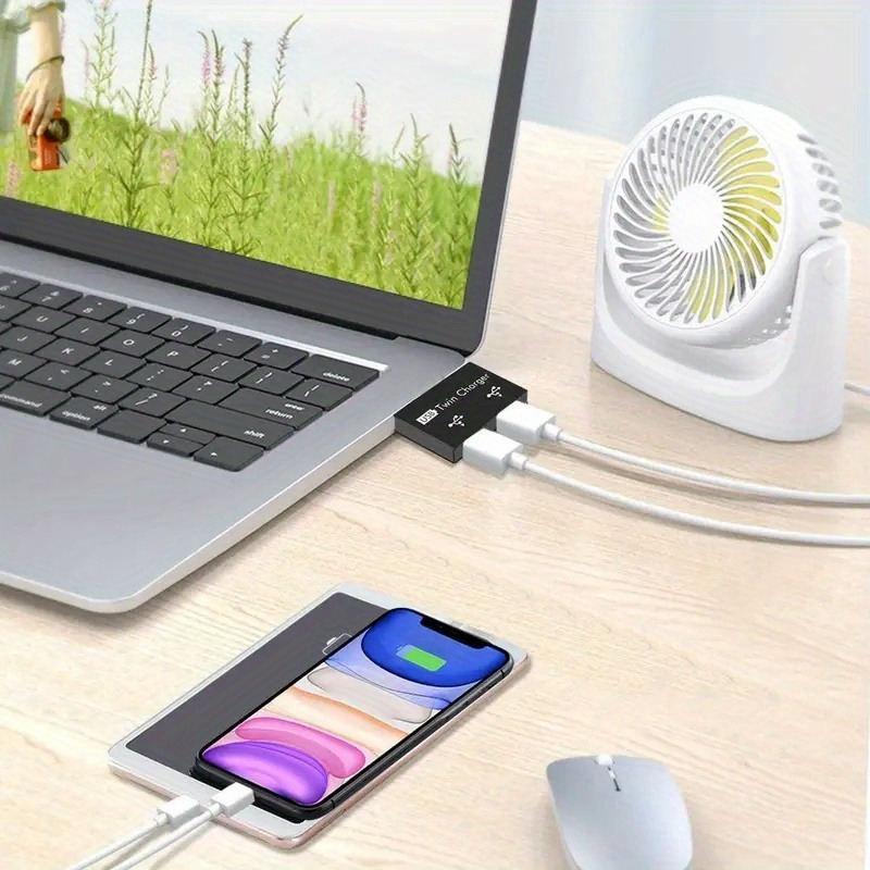 USB2.0 Splitter 1 Male To 2 Po - Laptop Accessories Hub recension och pris