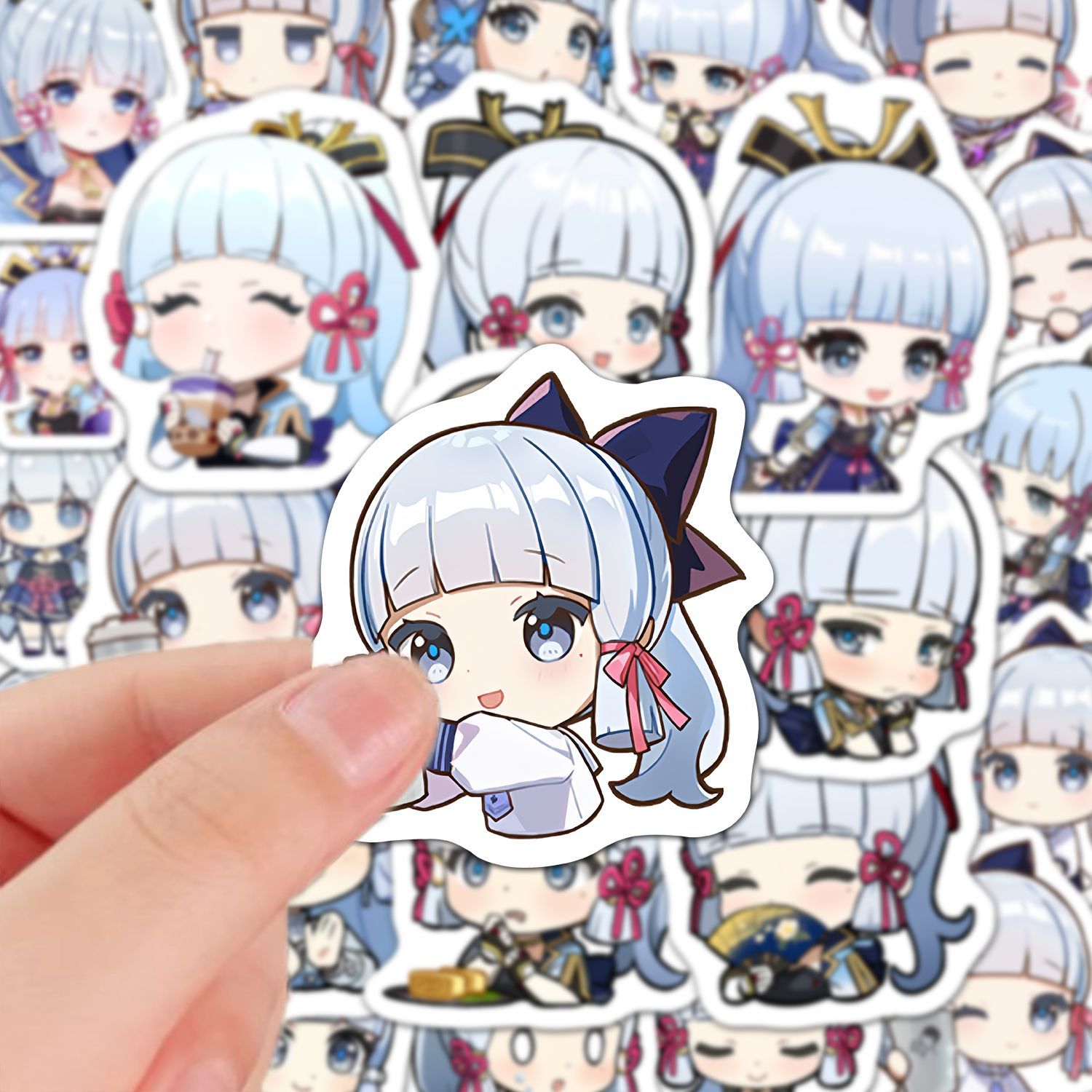 Kamisato Ayaka 60Pcs Genshin I - Laptop Accessories Stickers recension och pris