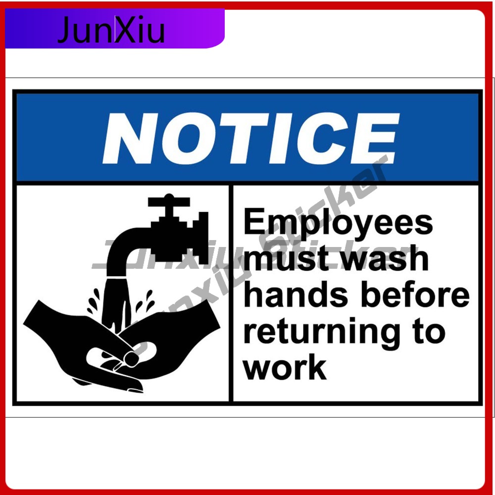 Employees Must Wash Eye Catchi - Laptop Accessories You Must Have recension och pris