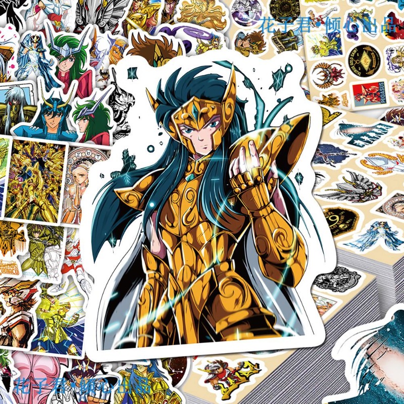 101Pcs Saint Seiya Anime Stick - Laptop Accessories Stickers recension och pris