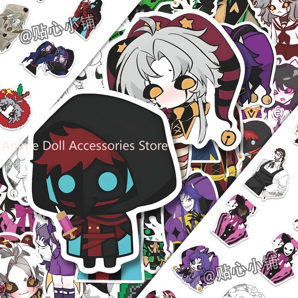 73PCS The Freak Circus Pierrot - Laptop Accessories Stickers recension och pris