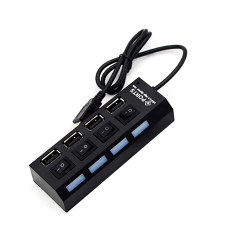 4-Ports USB 2.0 Hub Extension  - Laptop Accessories Hub recension och pris
