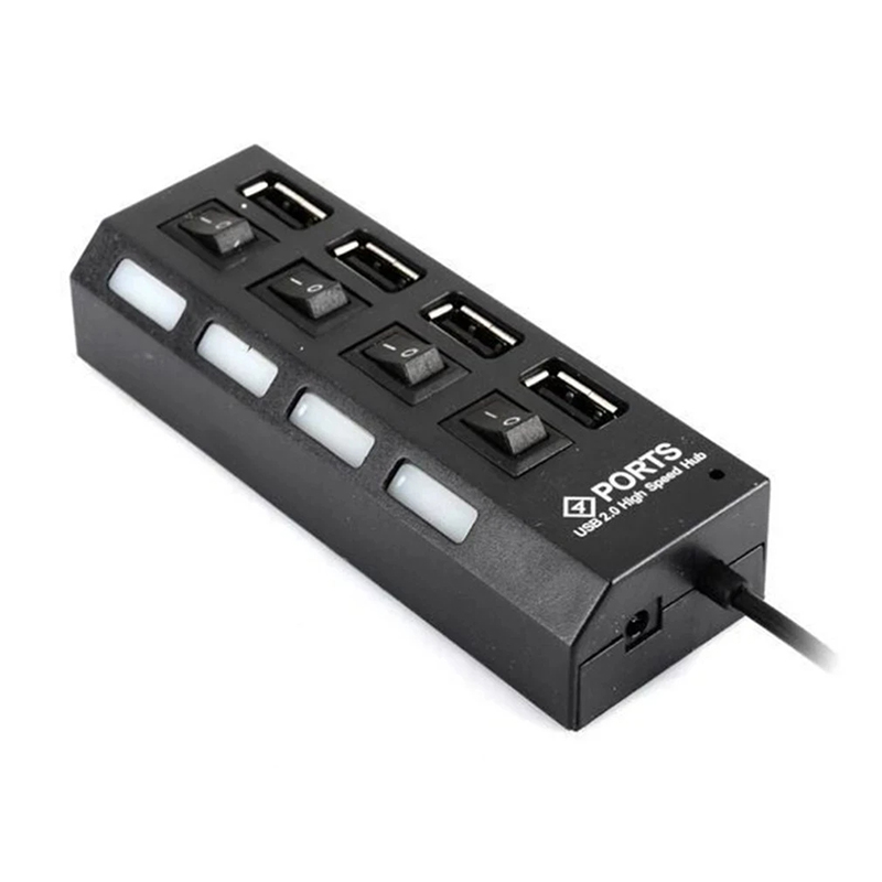 4-Ports USB 2.0 Hub Extension  - Laptop Accessories Hub recension och pris