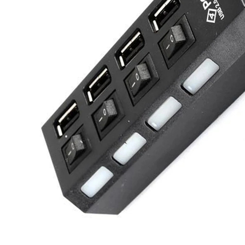 4-Ports USB 2.0 Hub Extension  - Laptop Accessories Hub recension och pris