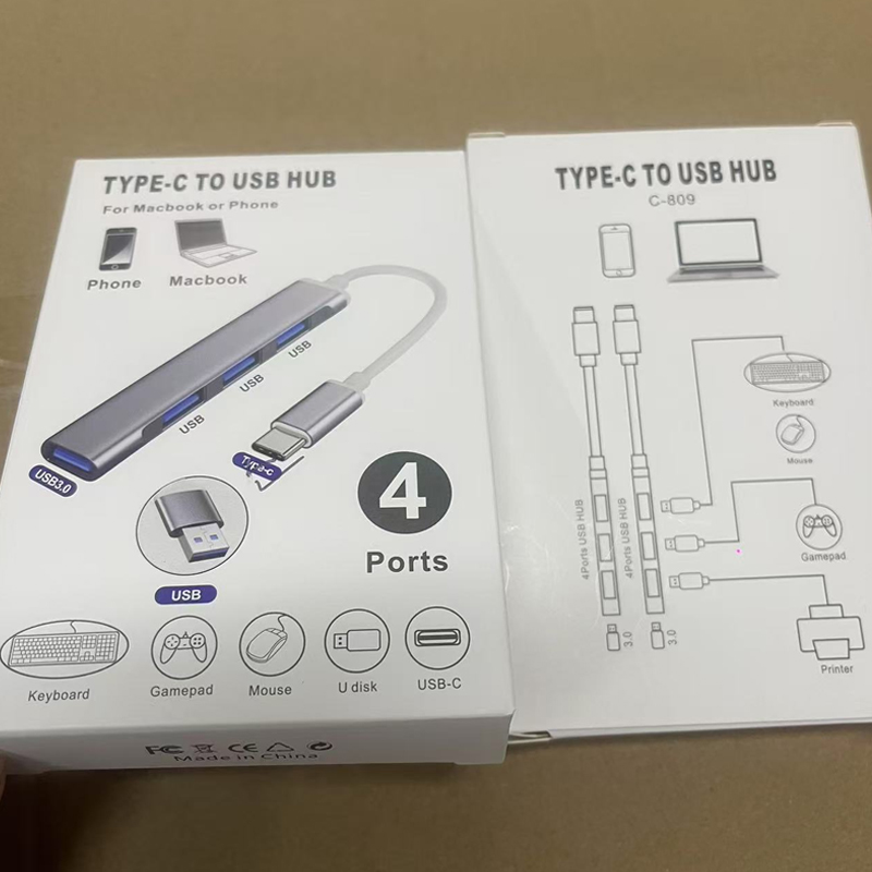4 in 1 Aluminum Multi Splitter - Laptop Accessories Hub recension och pris
