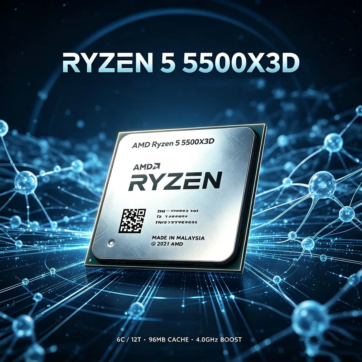 AMD Ryzen 5 5500X3D R5 5500X3D - Amd Cpu Ryzen 5 recension och pris
