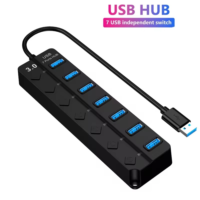 USB 3.0 Power Adapter 4/7 Port - Laptop Accessories Hub recension och pris
