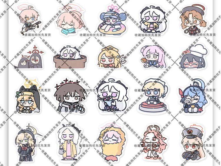 80PCS Anime Blue Archive Soras - Laptop Accessories Stickers recension och pris