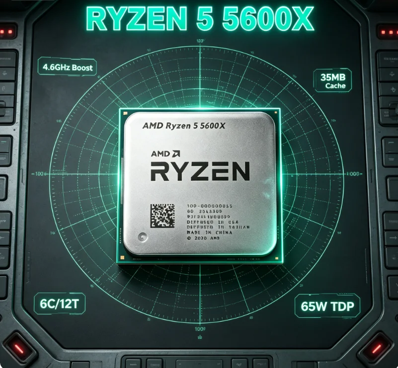 AMD Ryzen 5 5600X Processor Ne - Amd Cpu Ryzen 5 recension och pris