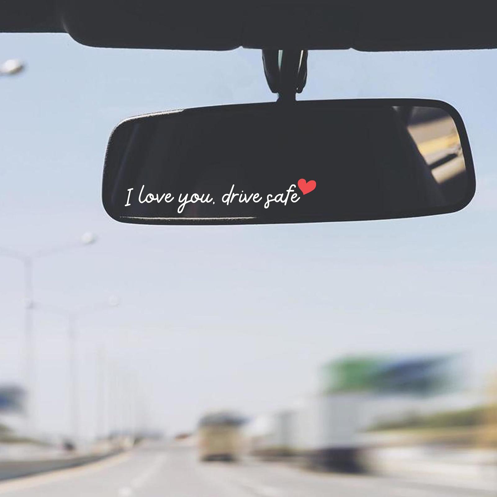 Rear View Mirror Sticker 3 Pie - Laptop Accessories Stickers recension och pris