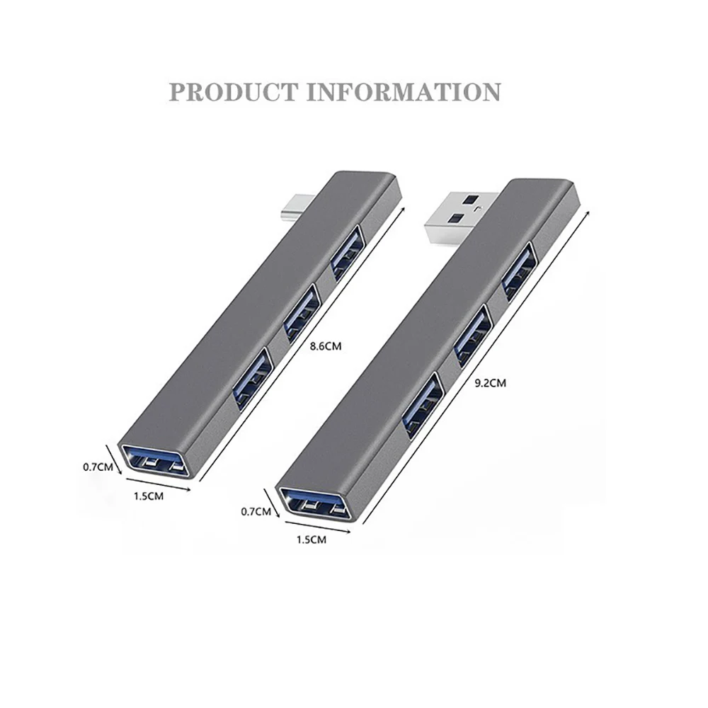Multi USB Splitter OTG Adapter - Laptop Accessories Hub recension och pris