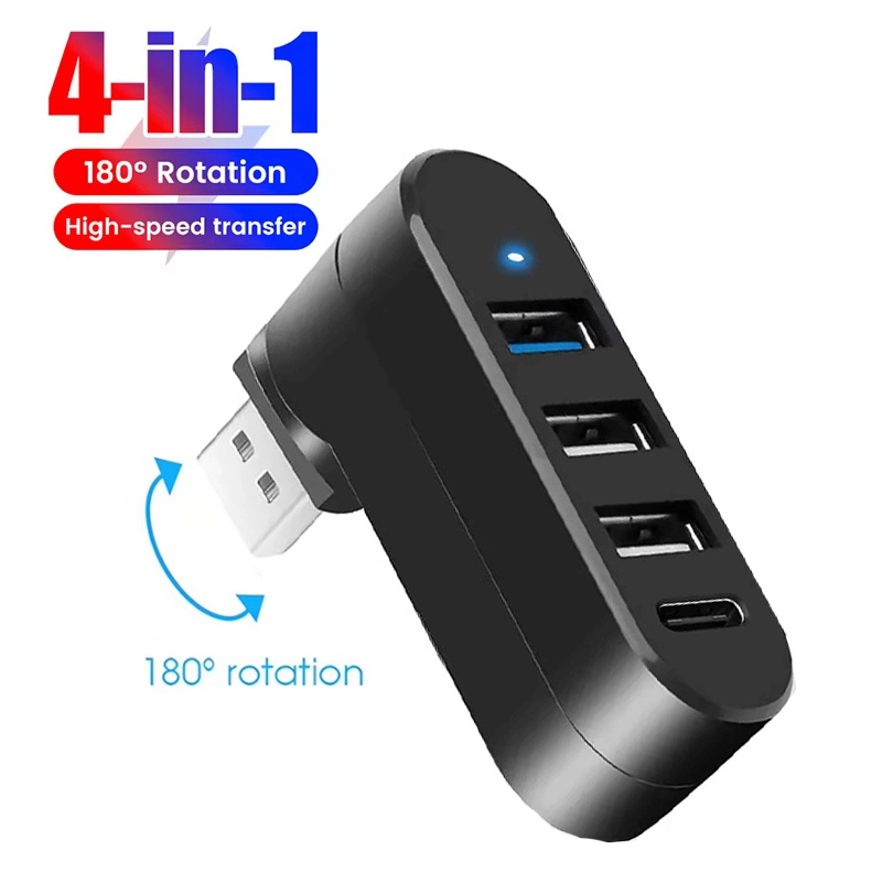 4 Port Multi USB 2.0 HUB Mini  - Laptop Accessories Hub recension och pris