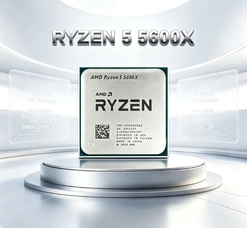 AMD Ryzen 5 5600X 7NM Processo - Amd Cpu Ryzen 5 recension och pris