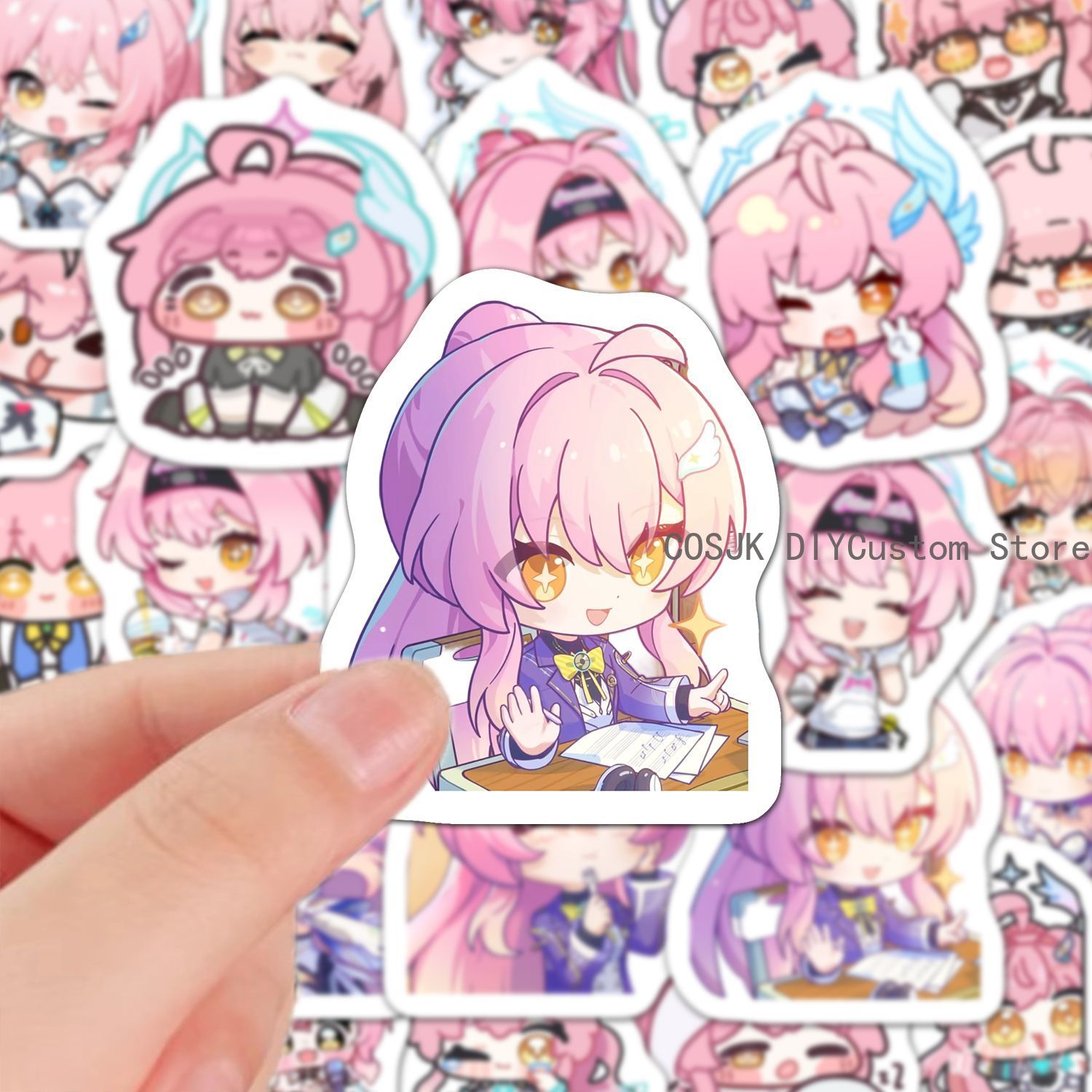 60Pcs Game Aemeath Wuthering W - Laptop Accessories Stickers recension och pris